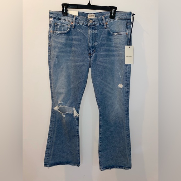 Citizens Of Humanity: Emannuelle Low Rise Boot - Meadow - Picture 5 of 8